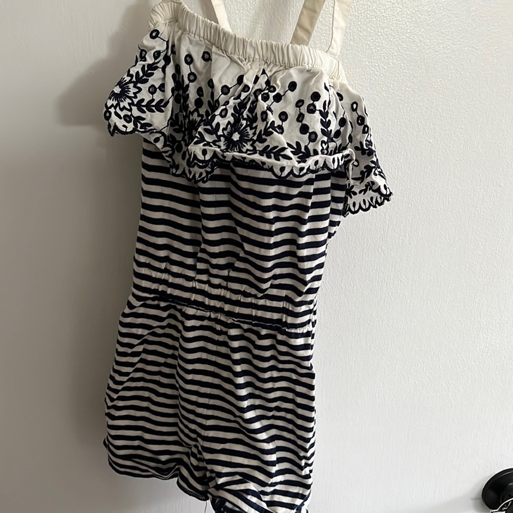 Hannah Andersson blue Romper